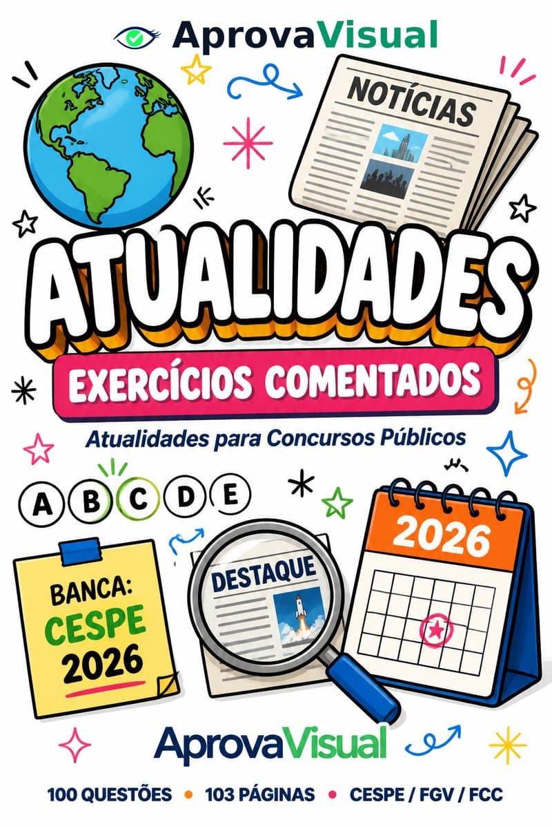 Capa Exercícios — Atualidades