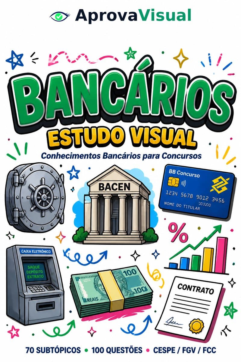 Capa Conhecimentos Bancários Visual
