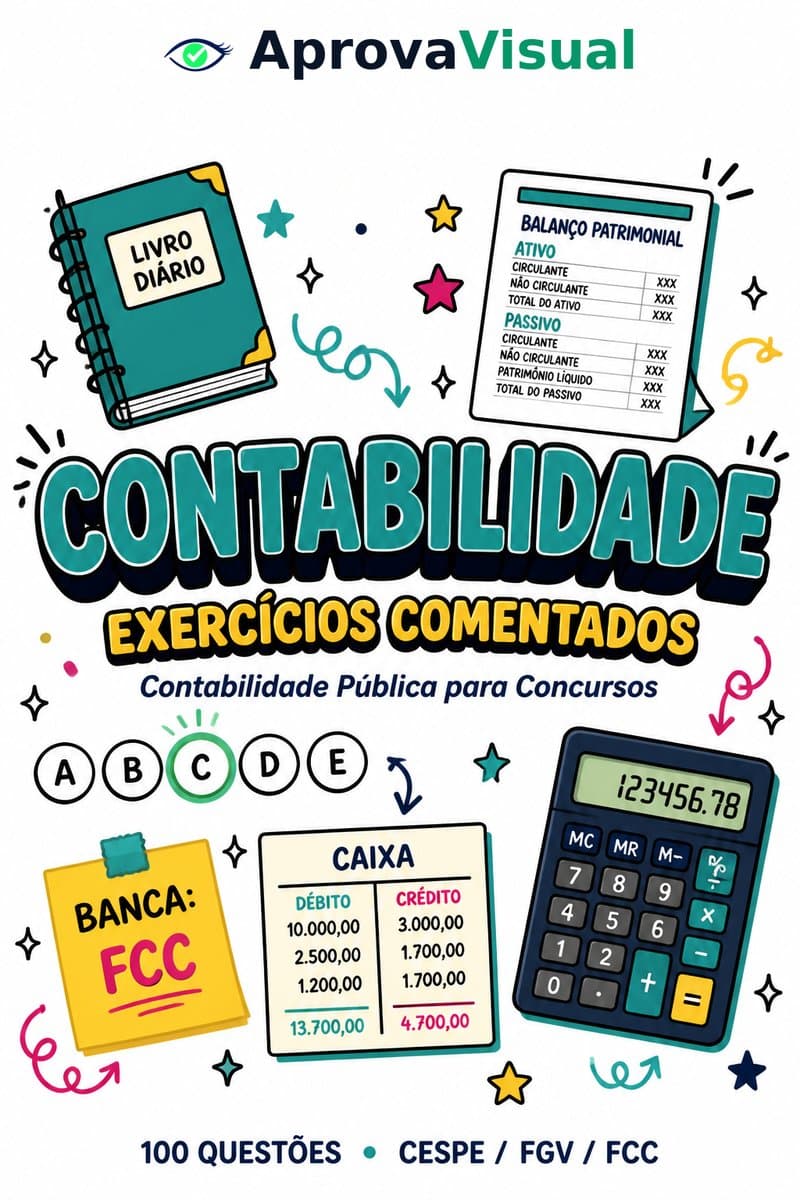 Capa Exercícios — Contabilidade