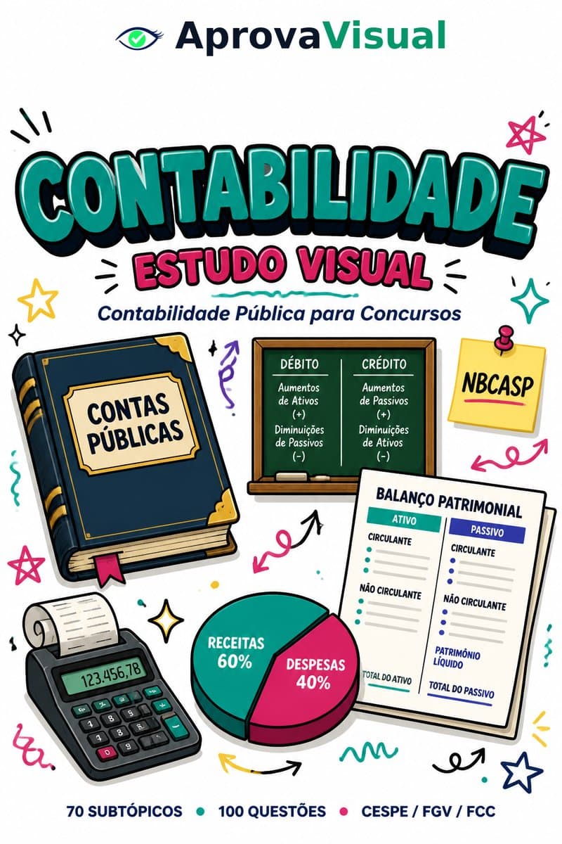 Capa Contabilidade Pública Visual