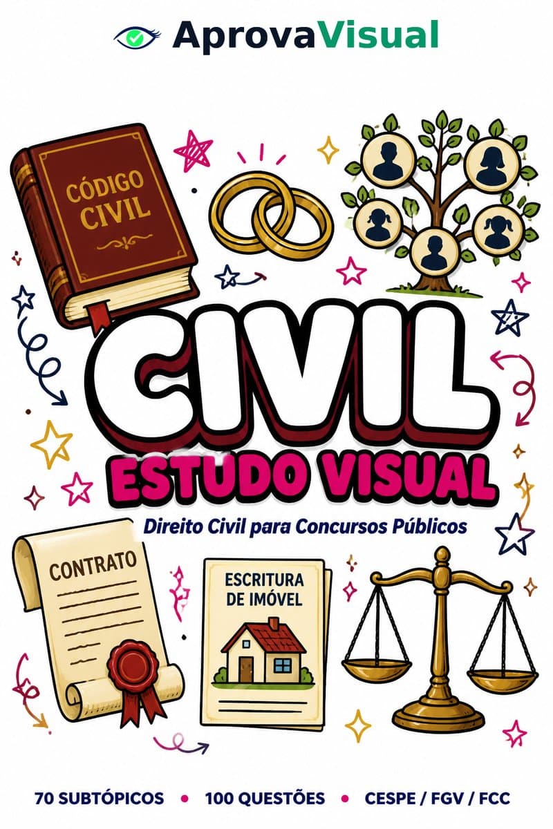 Capa Direito Civil Visual