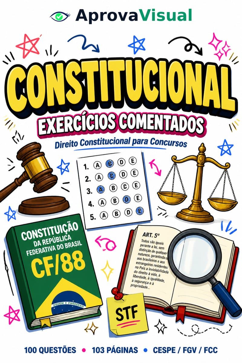 Capa Exercícios — Constitucional