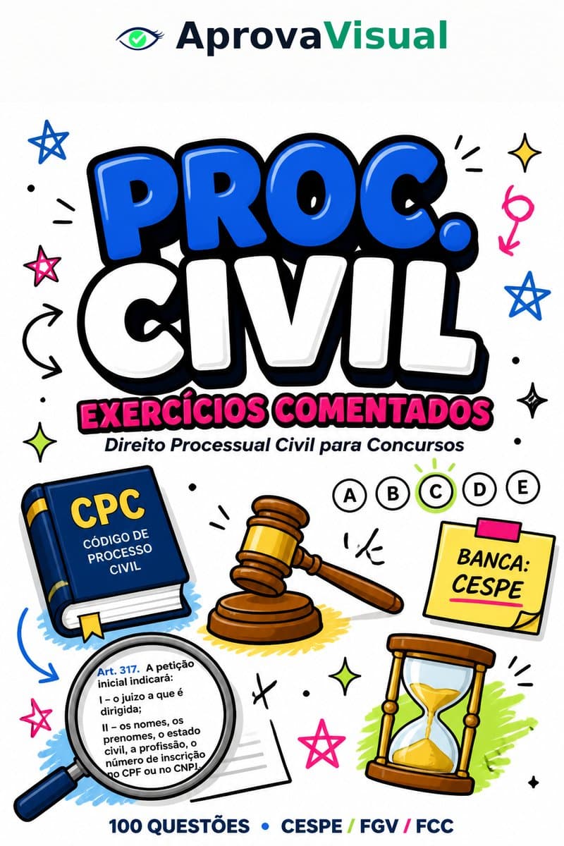 Capa Exercícios — Proc. Civil