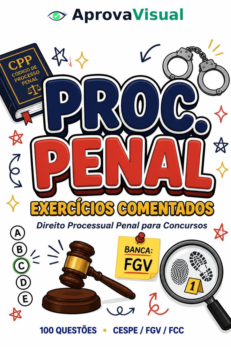 Capa Exercícios — Proc. Penal