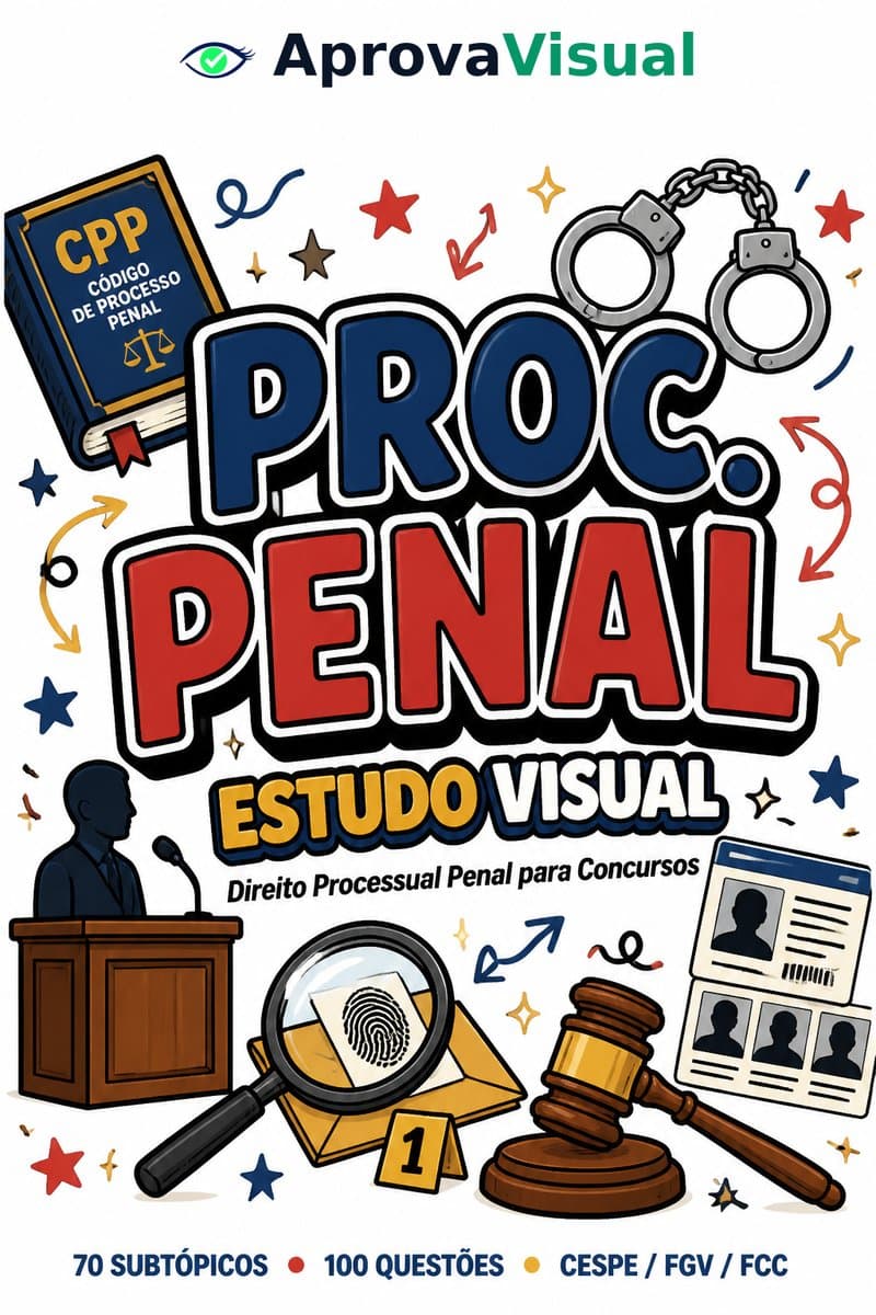 Capa Direito Processual Penal Visual