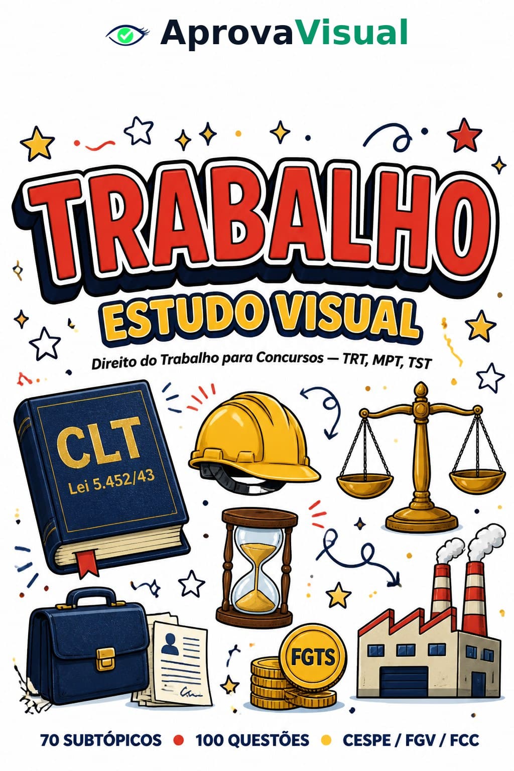 Capa Direito do Trabalho Visual