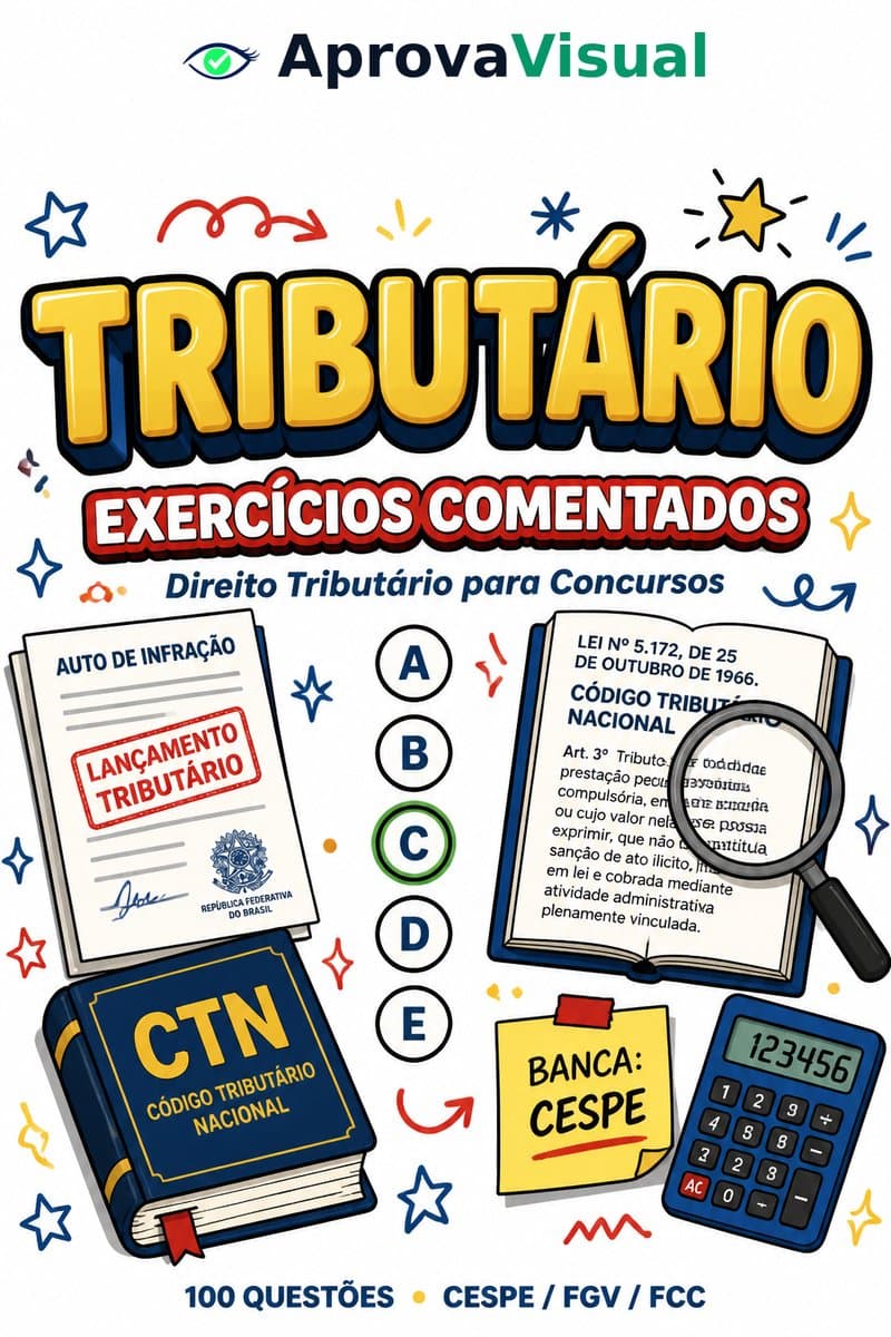 Capa Exercícios — Tributário