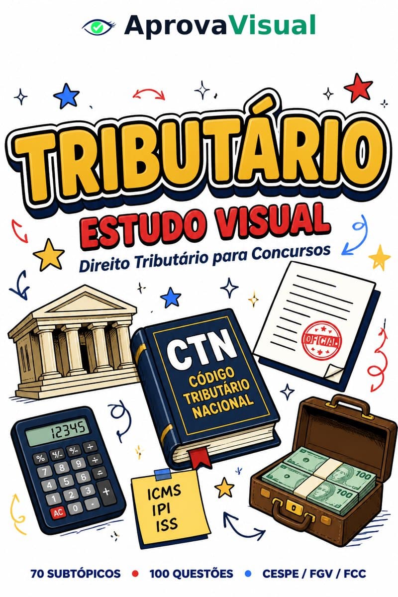 Capa Direito Tributário Visual