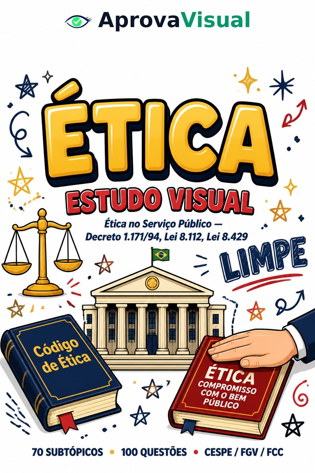 Capa Ética no Serviço Público Visual