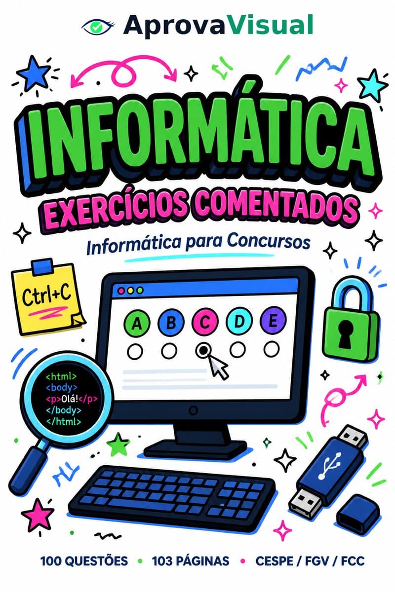 Capa Exercícios — Informática