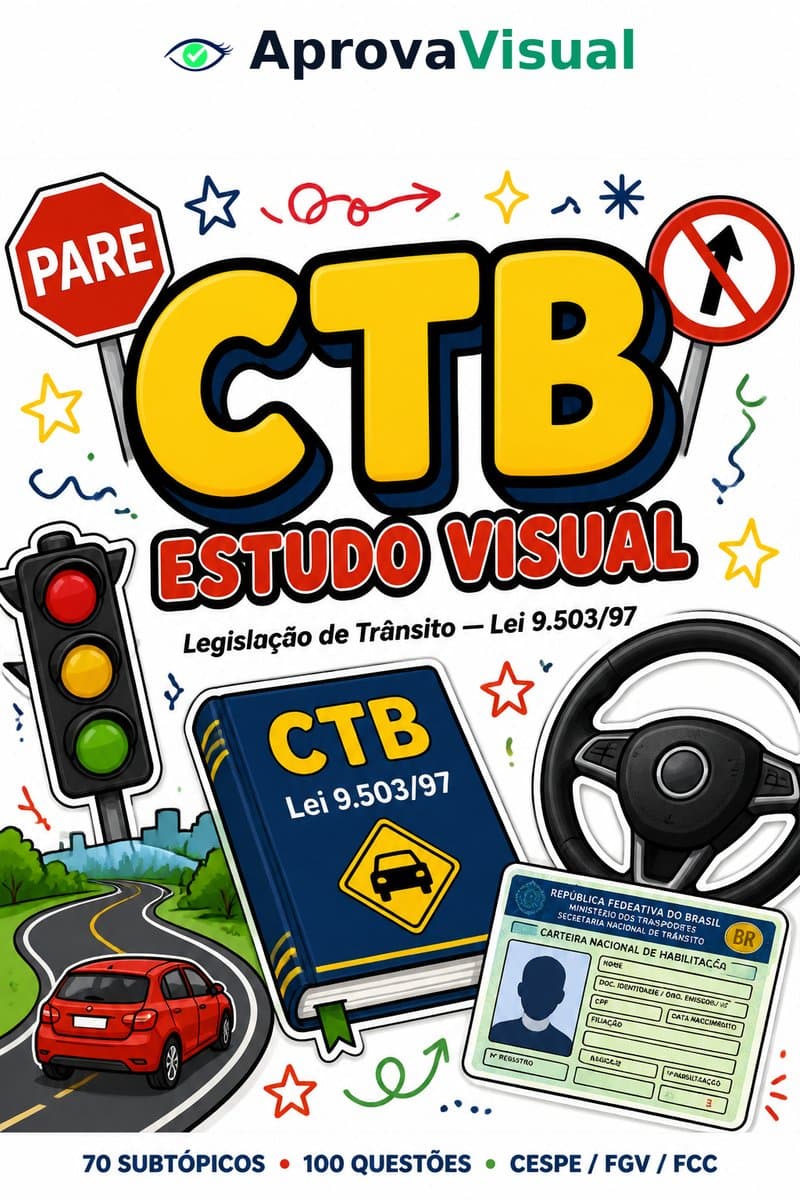 Capa Legislação de Trânsito Visual