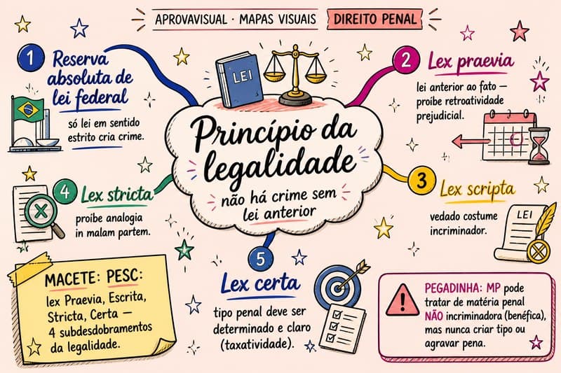 Capa Mapas Mentais — Direito Penal