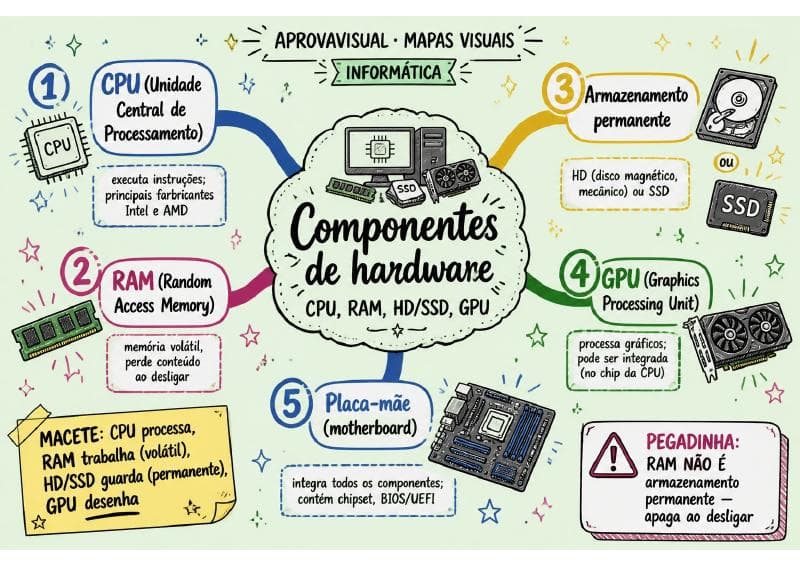 Capa Mapas Mentais — Informática