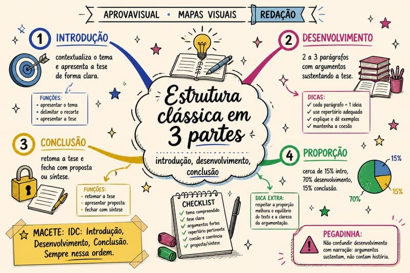 Capa Mapas Mentais — Redação