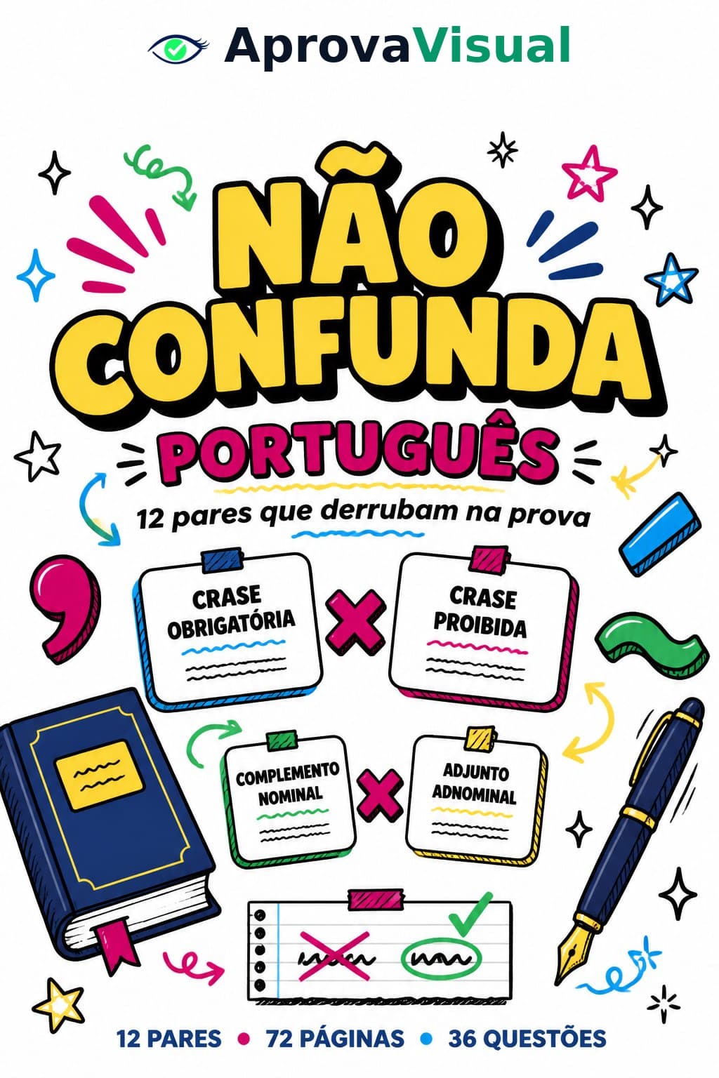 Capa Não Confunda — Português