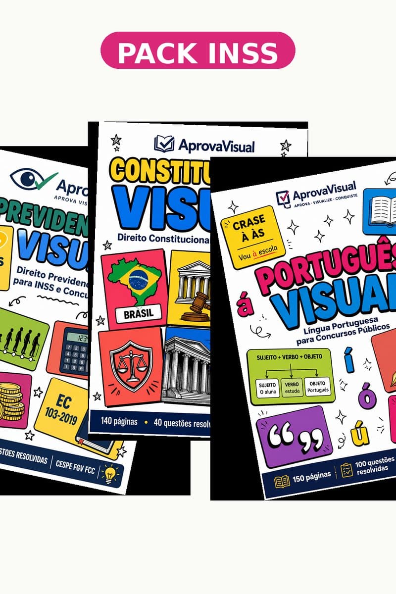 Capa Pack INSS — Técnico do Seguro Social