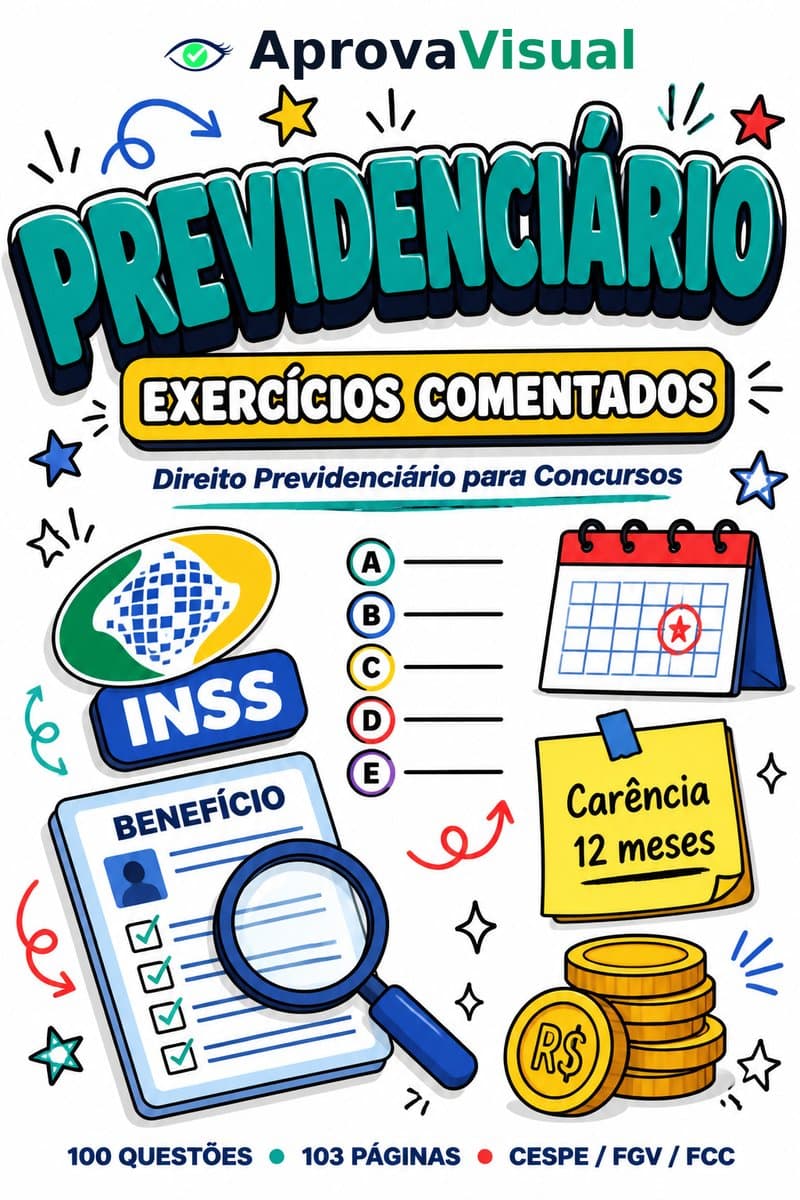 Capa Exercícios — Previdenciário