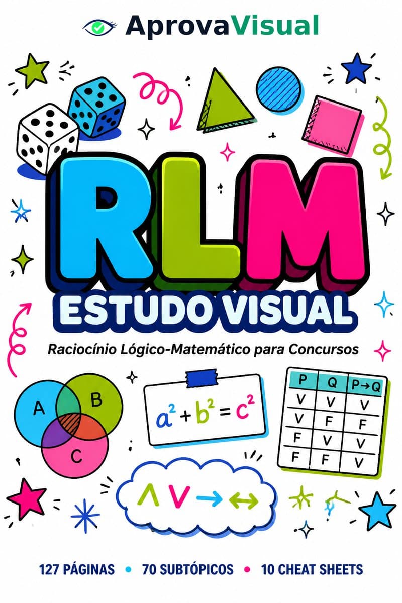 Capa Raciocínio Lógico-Matemático Completo